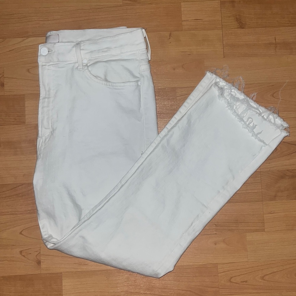 Mother, Style: Fairest of them all, White cropped jean